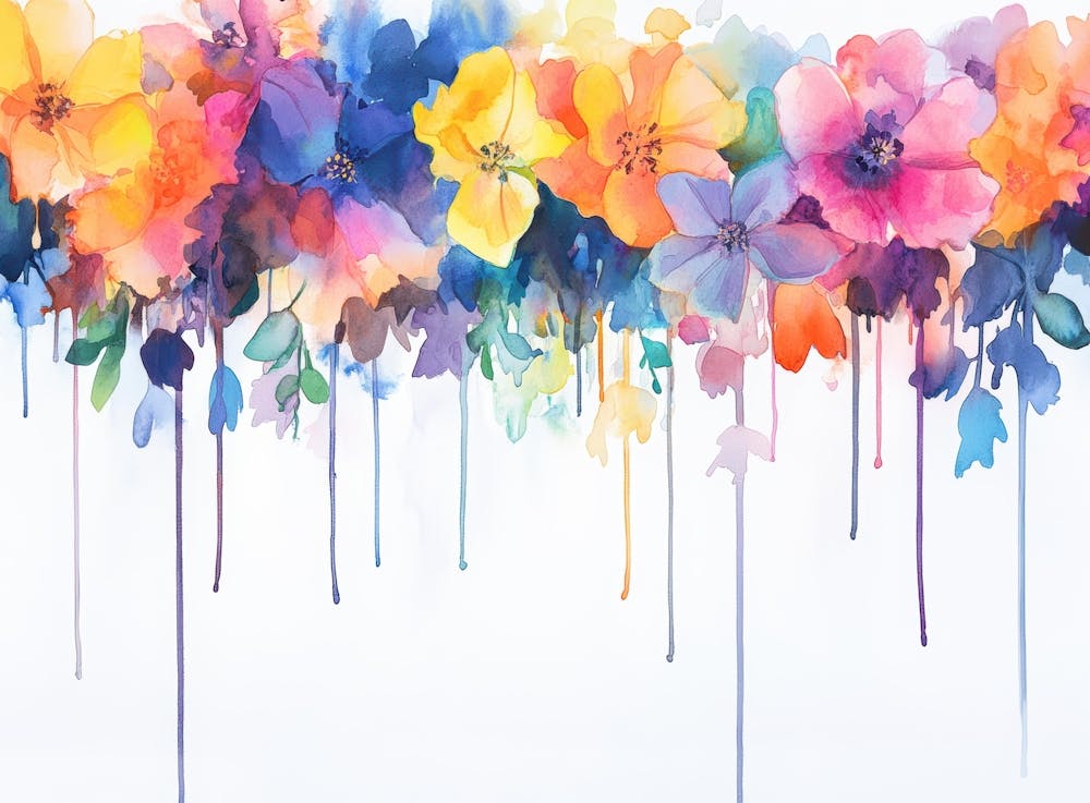 Watercolor Flowers 68