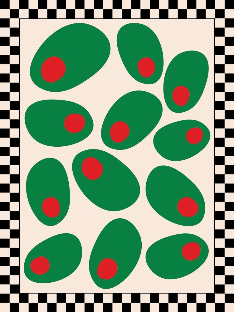 Checkboard Olives