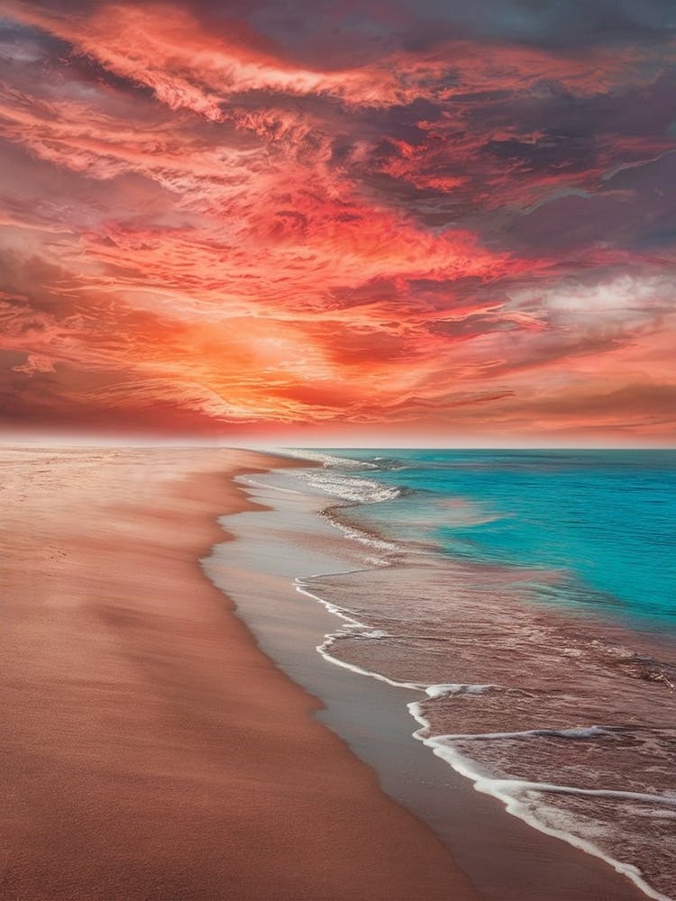 Sunset On The Beach 4