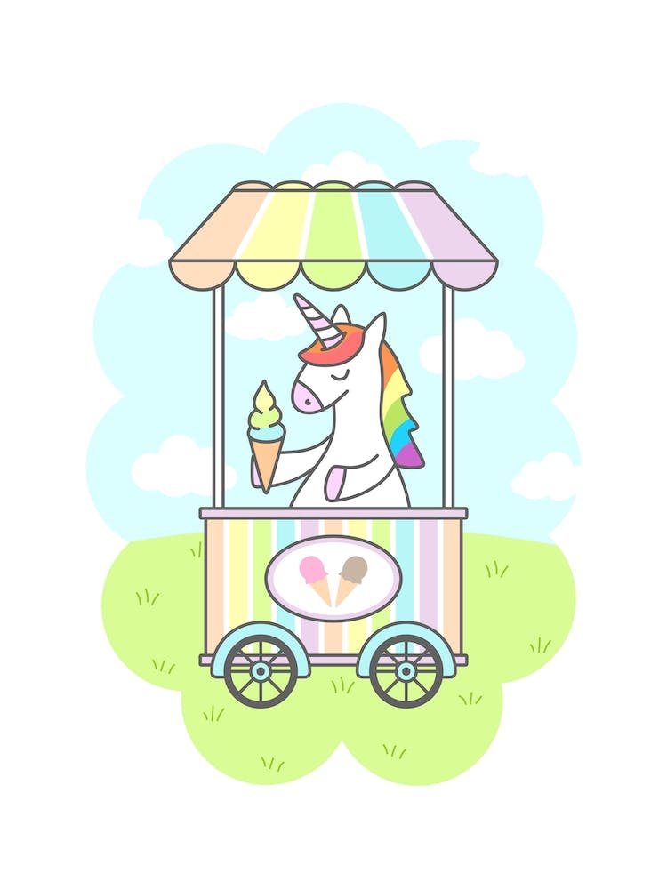 Unicorn Ice Cream