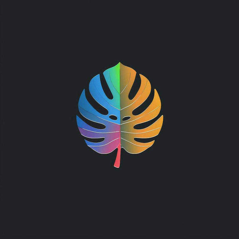 Rainbow Leaf Logo