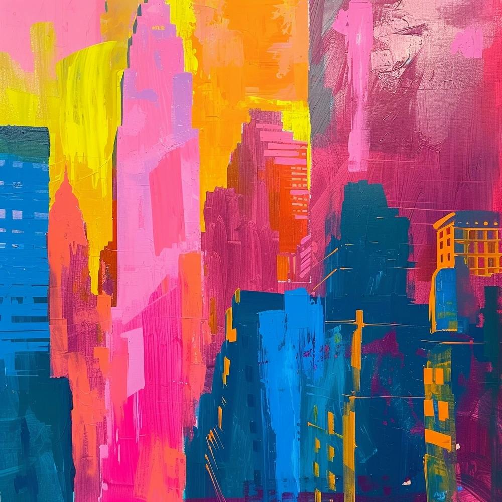 Abstract Travel Collection New York City Usa 4