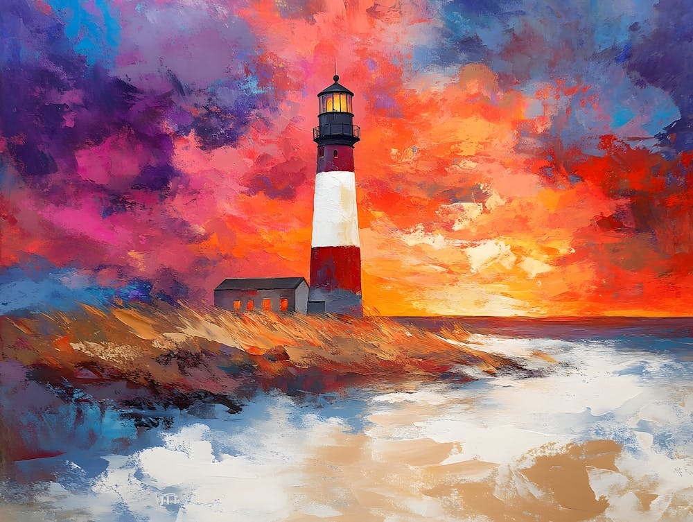 Seashore Lighthouse 12