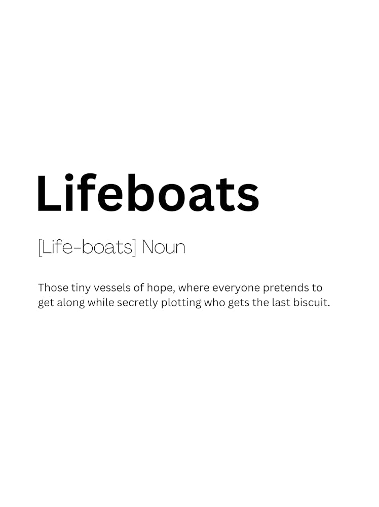 Lifeboats Definition Meaning