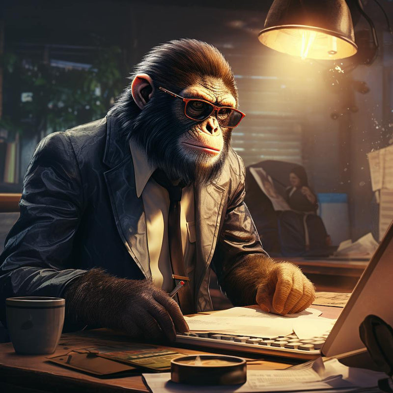Monkey In A Suit