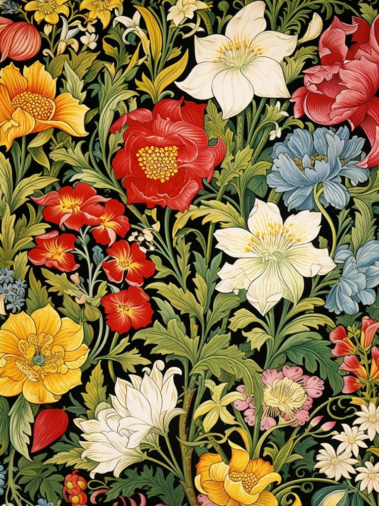 William Morris Flowers 2
