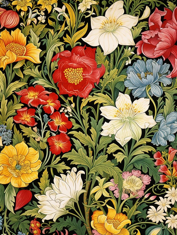 William Morris Flowers 2