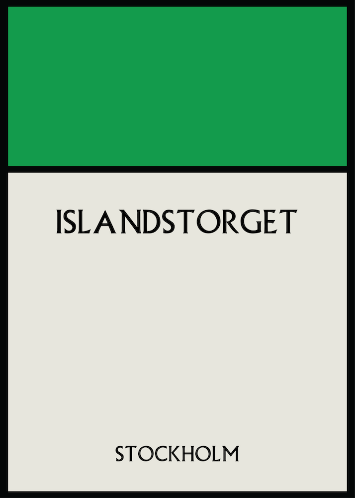 Islandstorget Stockholm Sweden