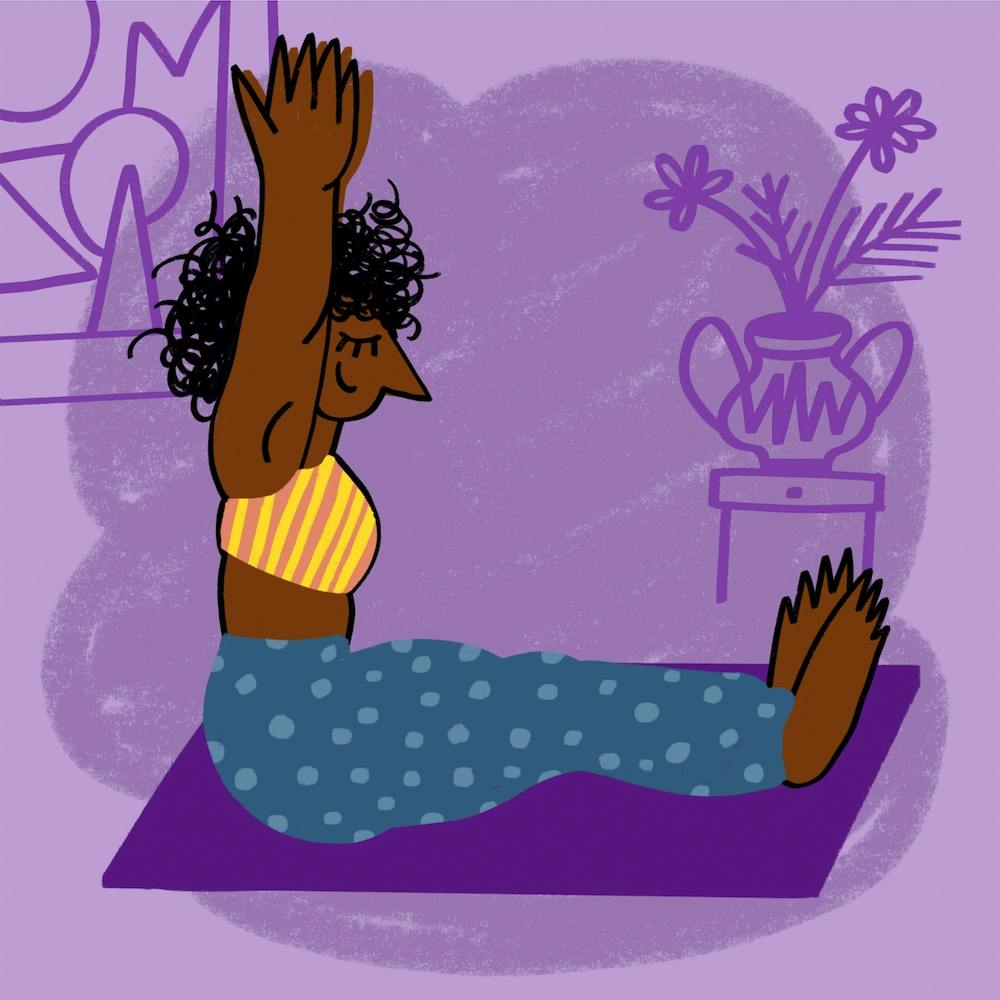 Yoga Relaxation Square