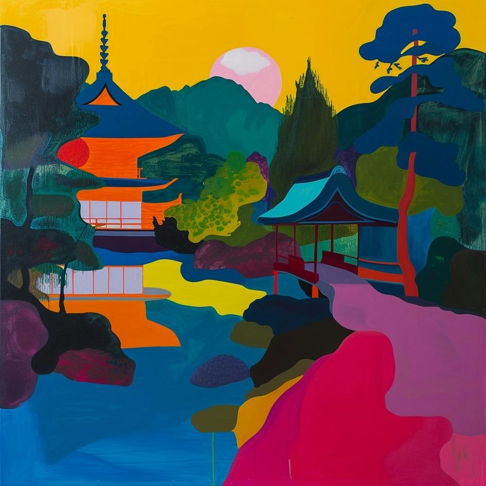 Colourful Gardens Ryoan Ji Garden Japan 6