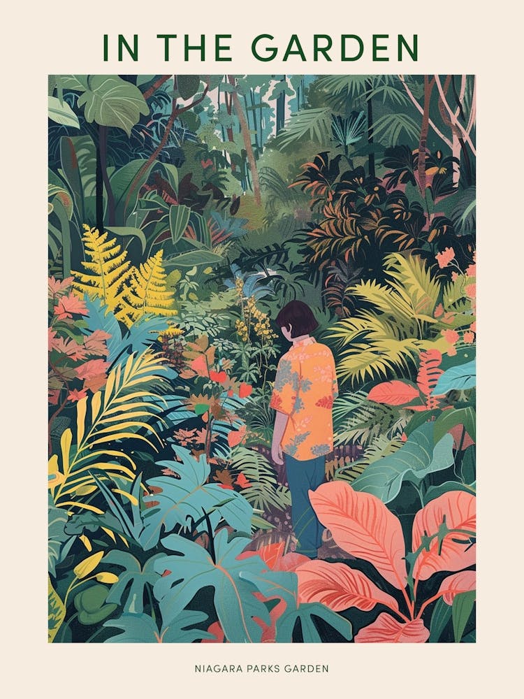 In The Garden Poster Niagara Parks Garden 2