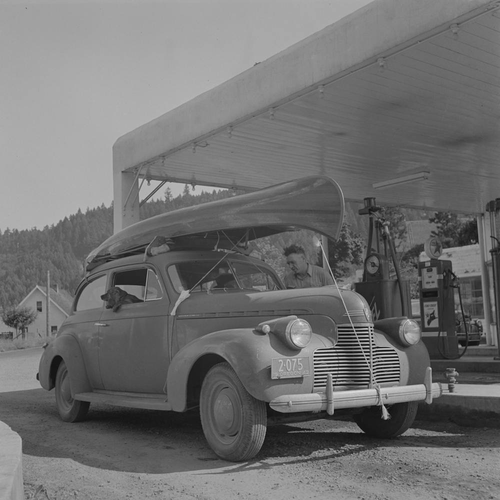Untitled Photo, Possibly Related To Oakridge, Oregon, Vacationist By Russell Lee