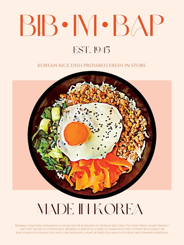 Bibimbap Mid Century