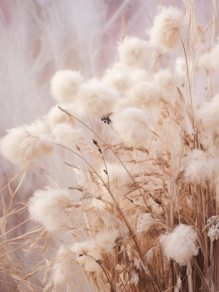 Boho Dried Flowers Lilac 1