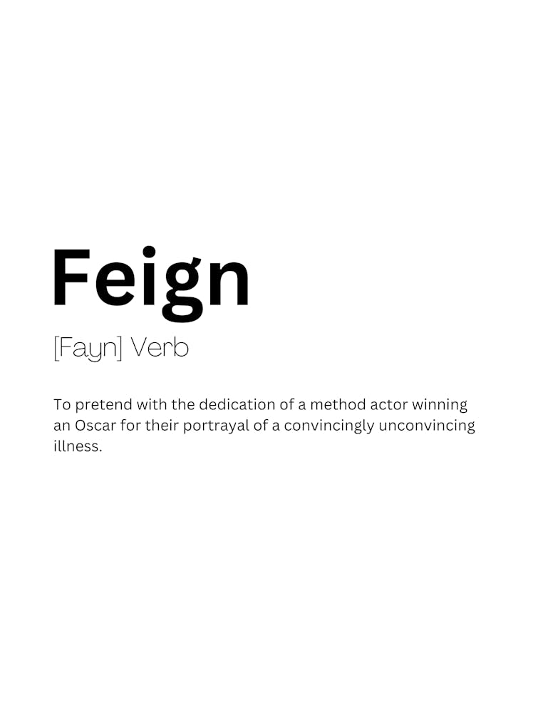 Feign Definition Meaning