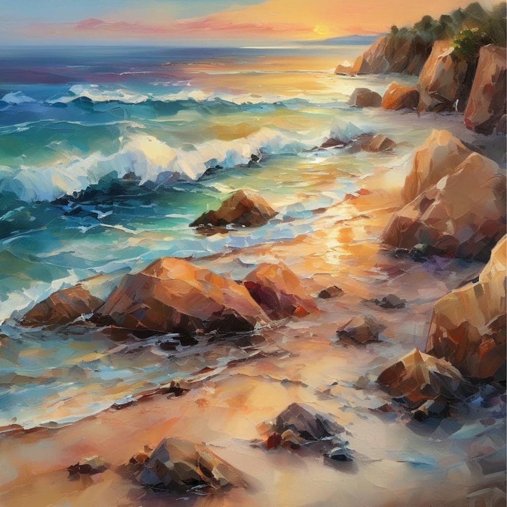 Sunset On The Beach 5 1