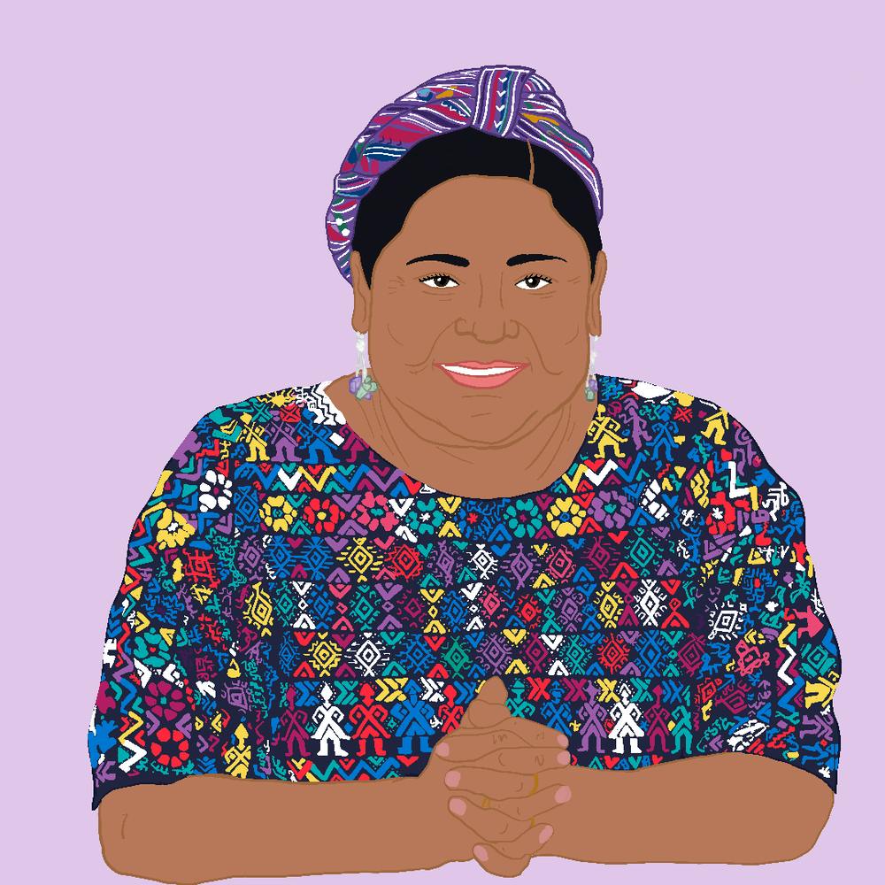 Rigoberta Menchu - Inspiring women collection 
