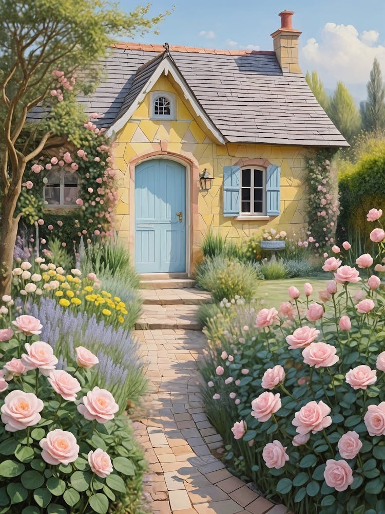 Cottage Rose Garden 1