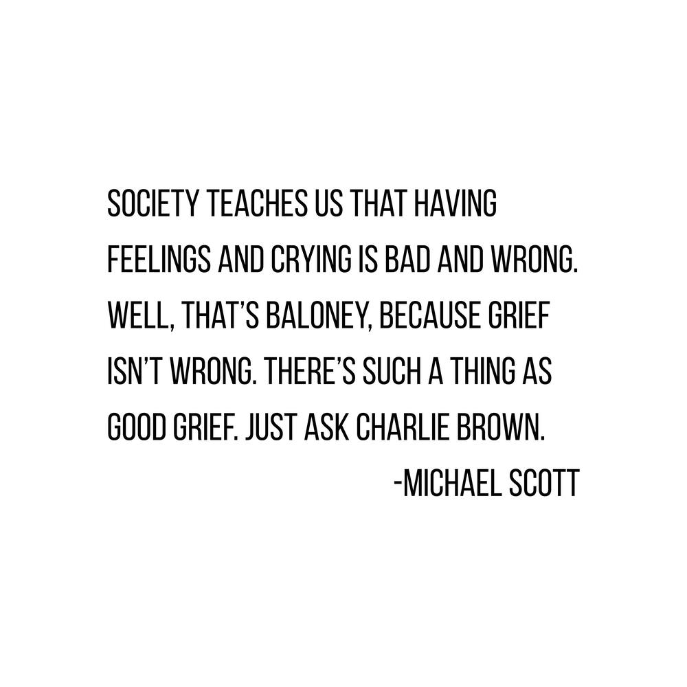Society Teaches Us Michael Scott Quote