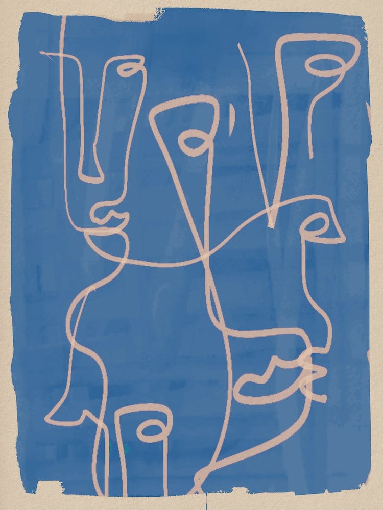 Minimal Abstract Line Art 7