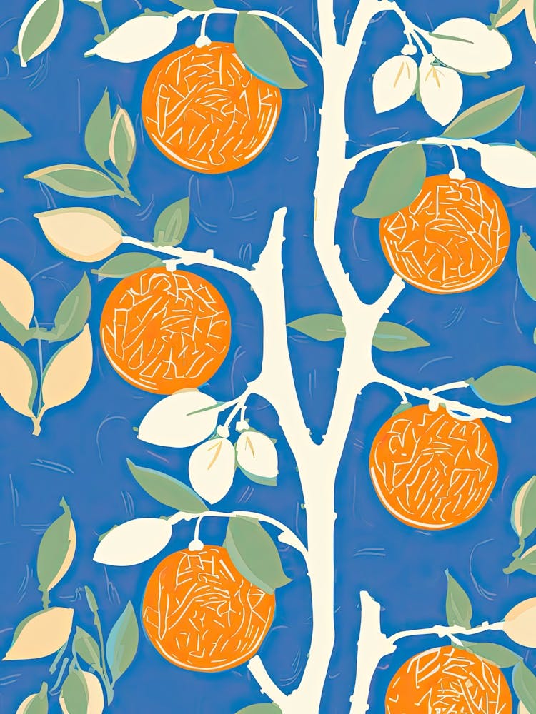 Orange Illustration 6