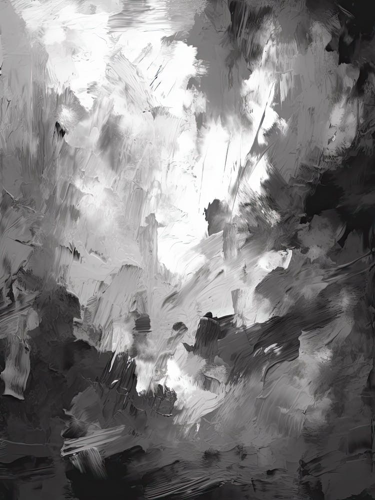 Schwarze Kunst Abstrakt 1