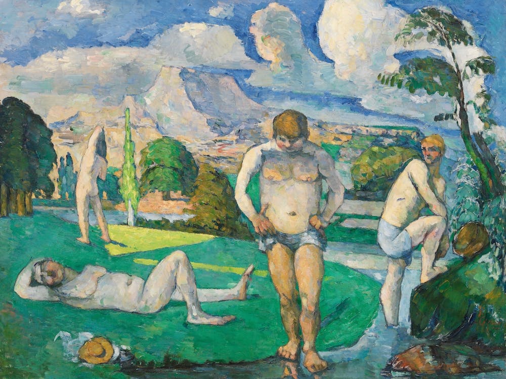 Bathers At Rest, Paul Cézanne
