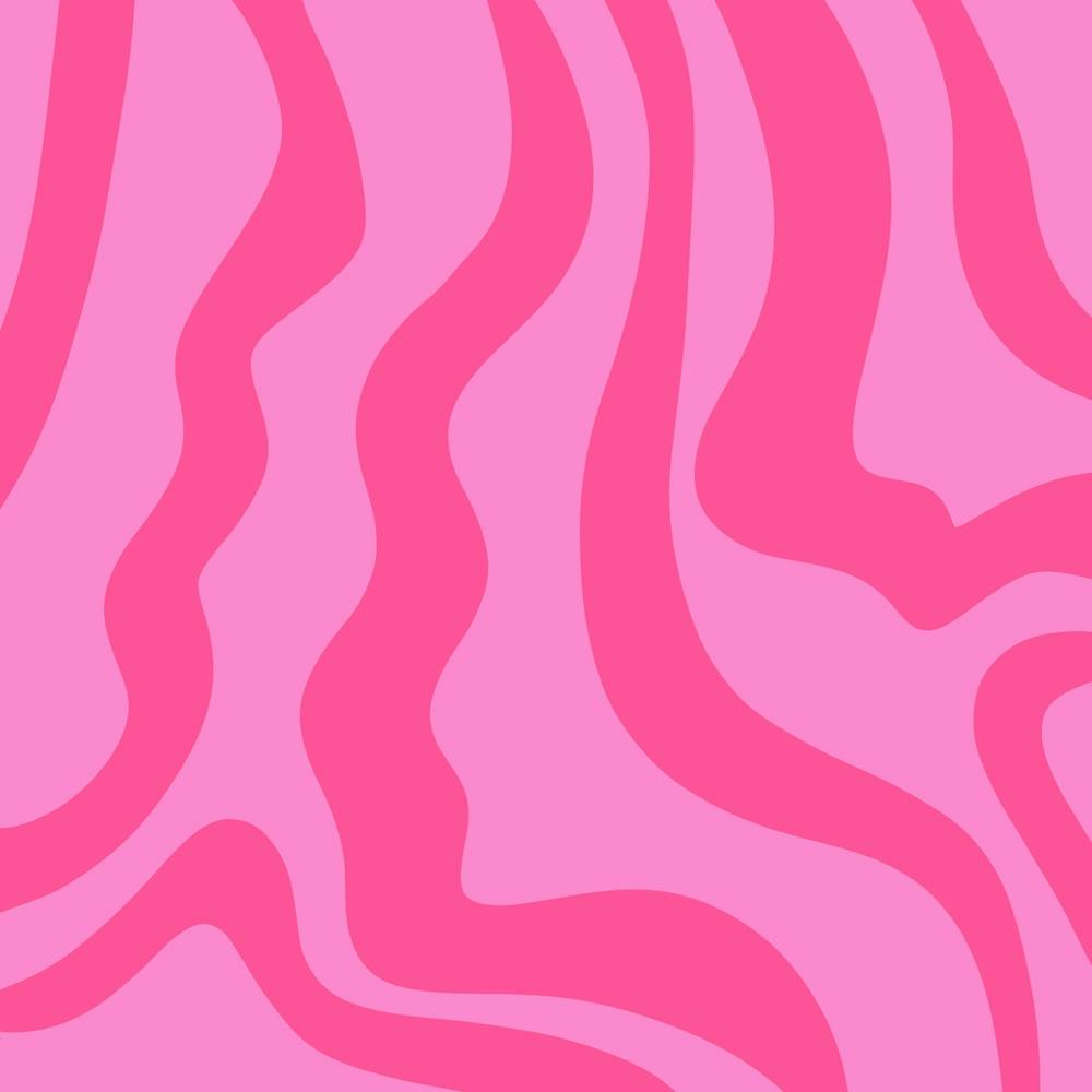 Abstract Lines And Shapes - zebra pink