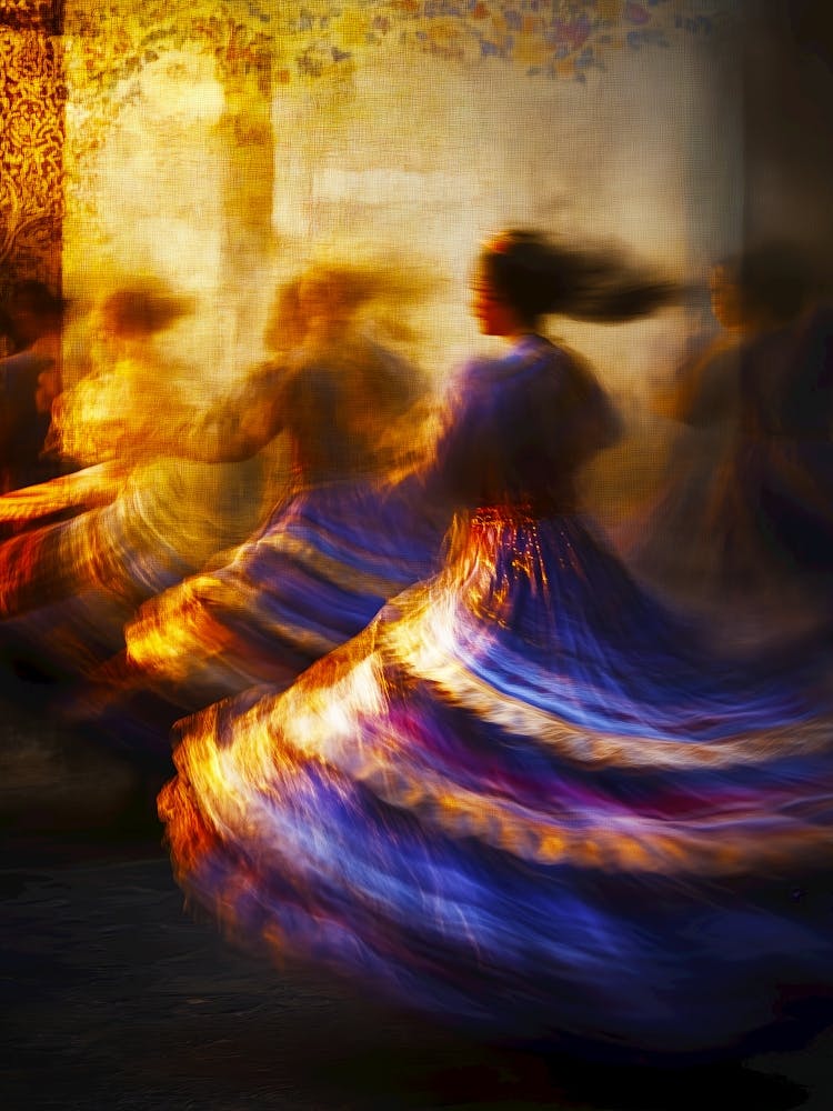 Dancers Mexican art