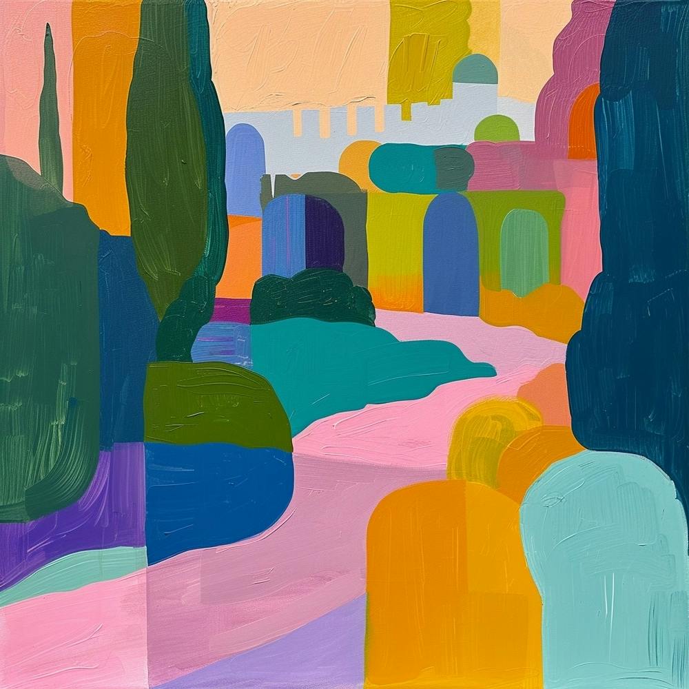 Colourful Gardens Versailles Gardens France 4