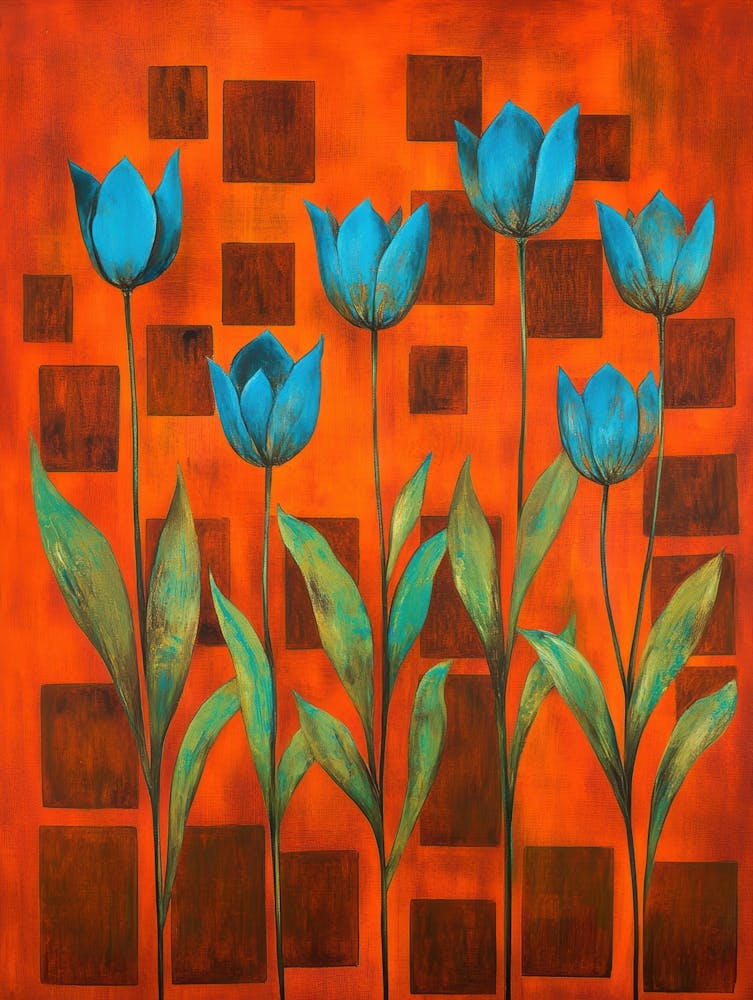 Blue Tulips 13