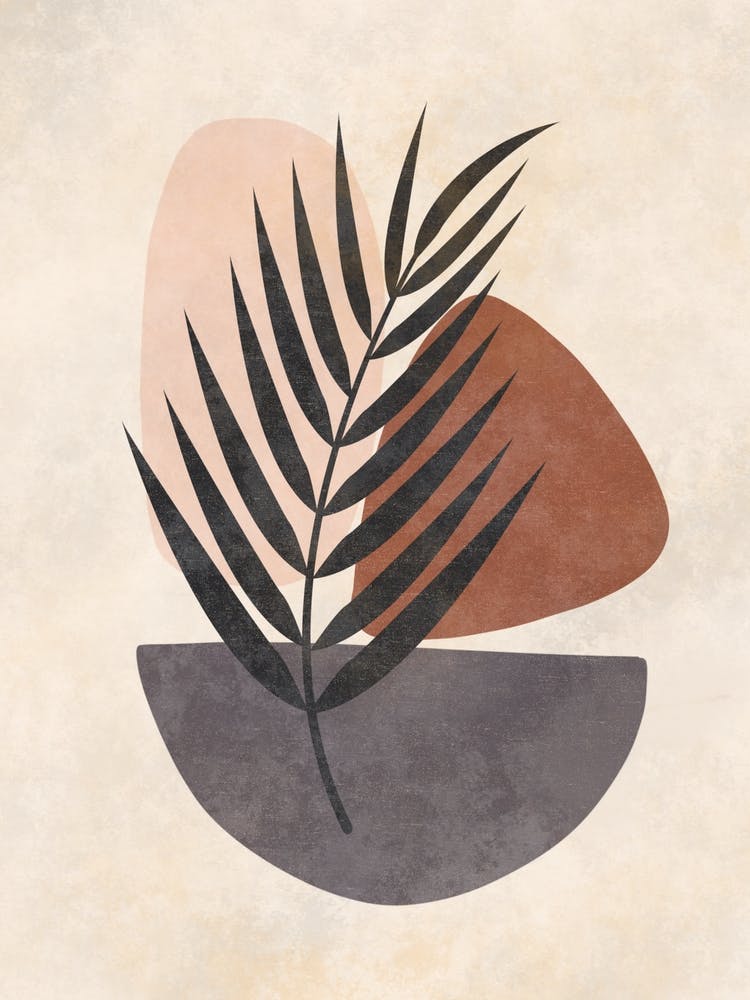 Palm Leaf Canvas Print