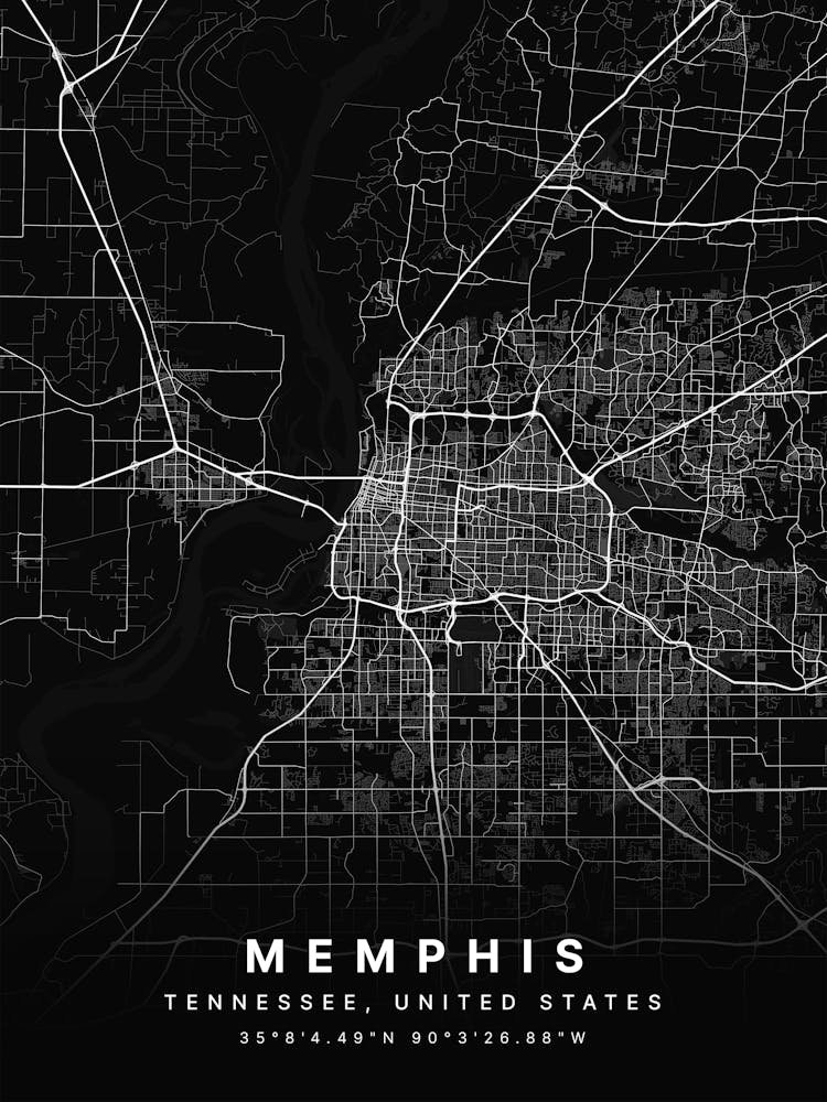 Memphis Tennessee Carte Noire