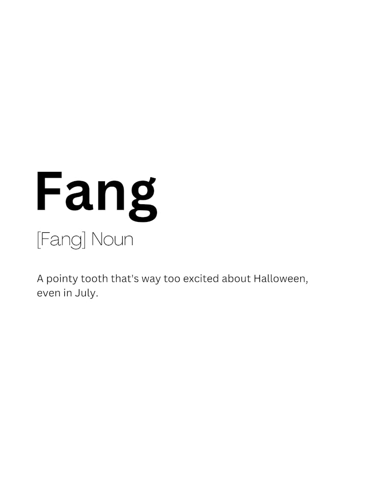 Fang Definition Meaning