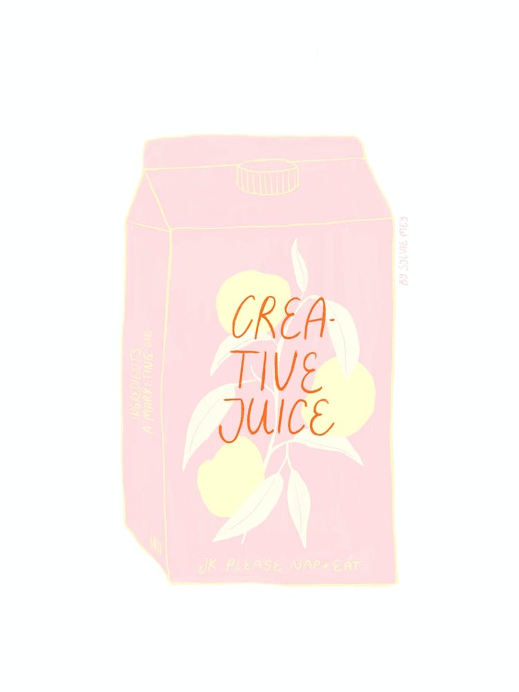 Joyful Pastel Illustration for Creatives »Creative Juice«