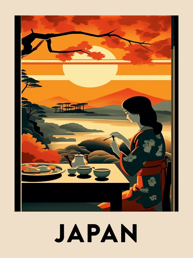 Vintage-Reiseposter Japan 7
