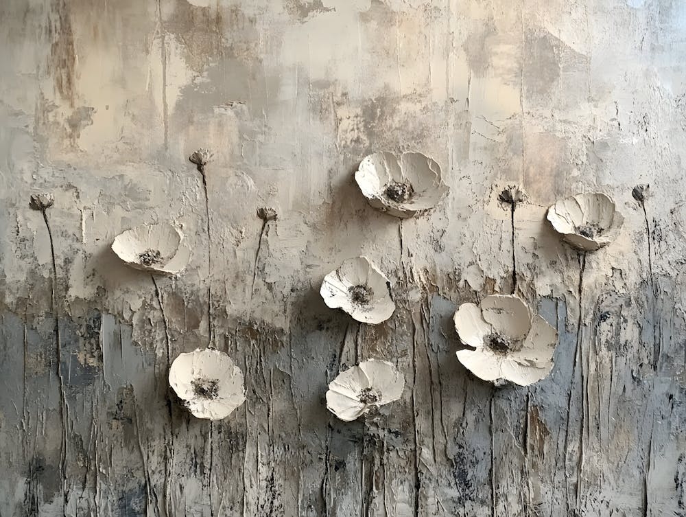 Earthy Tones Flowers 1