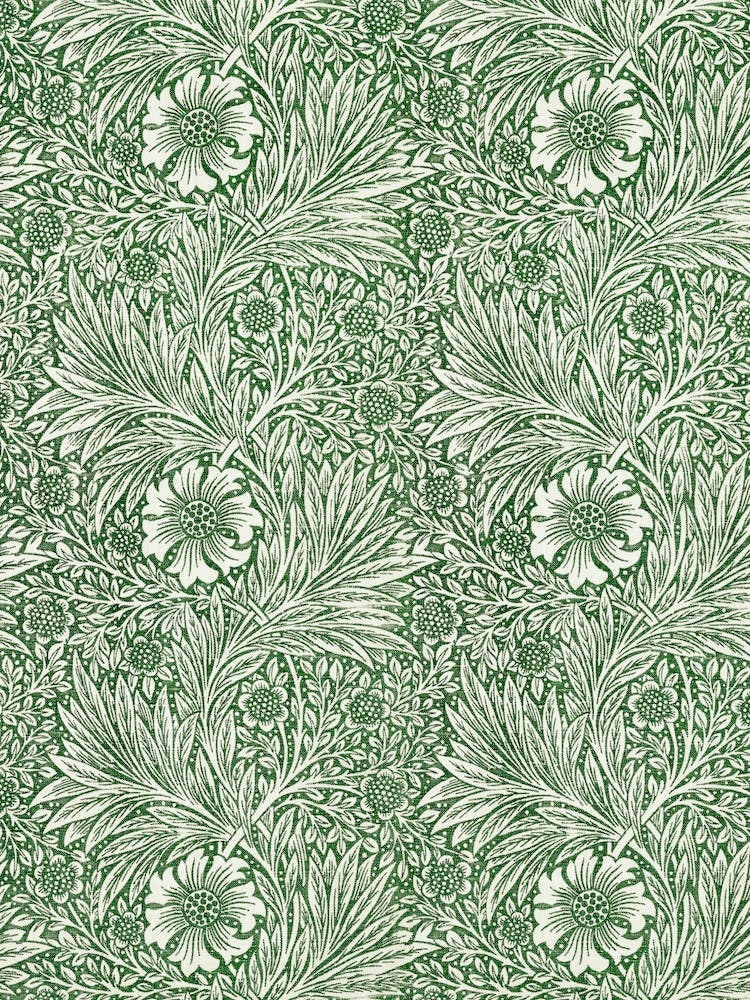 Marigold In Green, William Morris