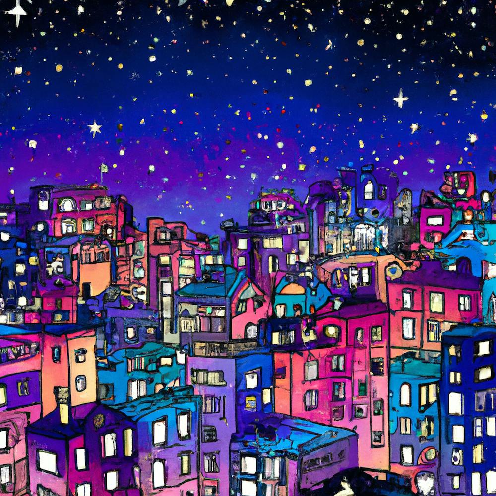 Cityscape At Night 1