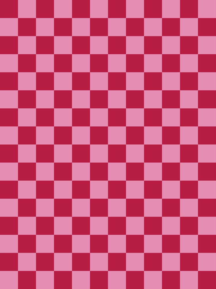 Checkerboard Magenta