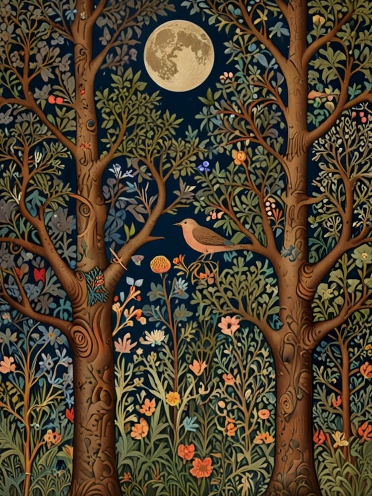 William Morris Night In The Woods 49