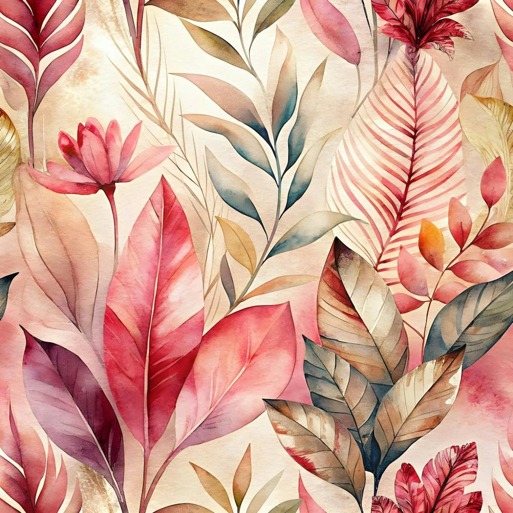 Watercolor Floral Pattern 10