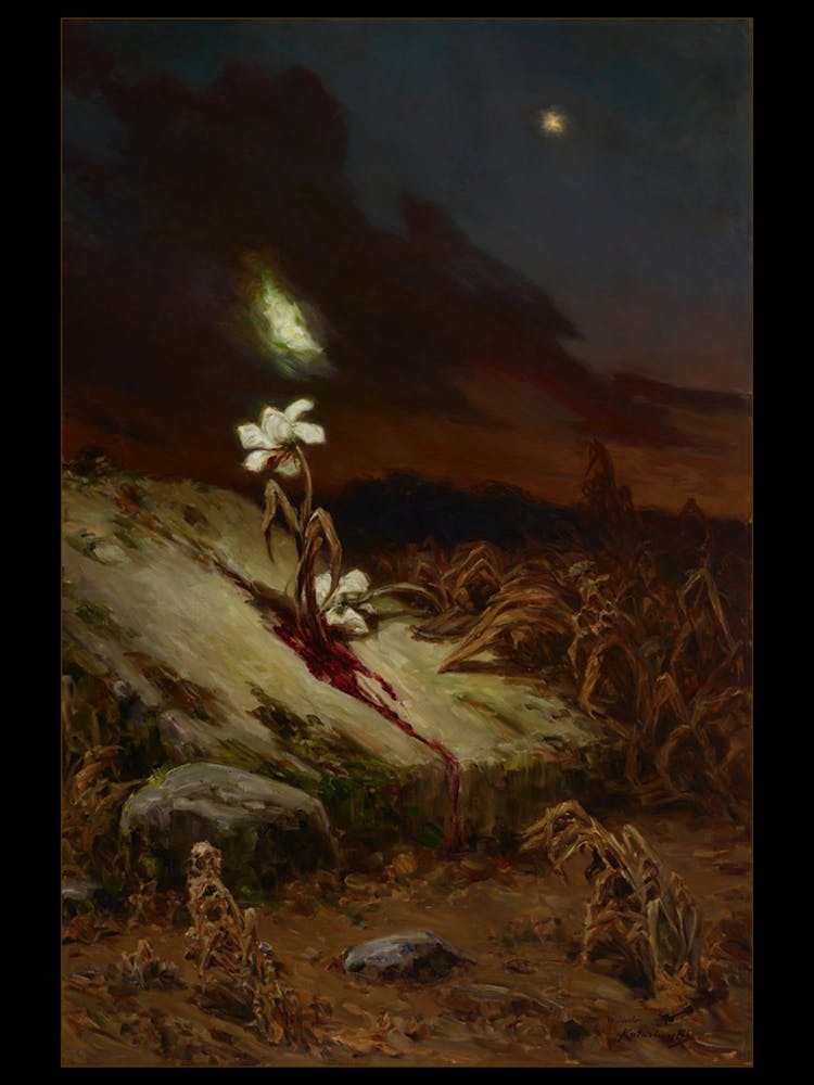 Tomb of a Suicide (1900) Wilhelm Kotarbiński (Russian, 1849-1921)