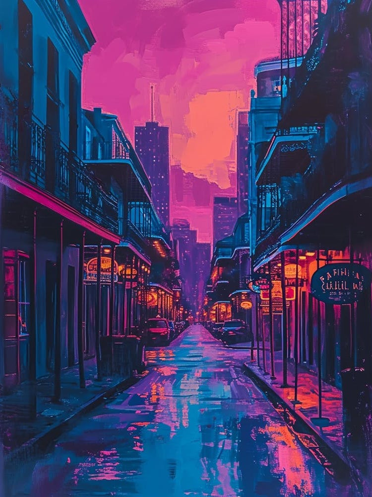 Bourbon Street Retro Pop Art 3