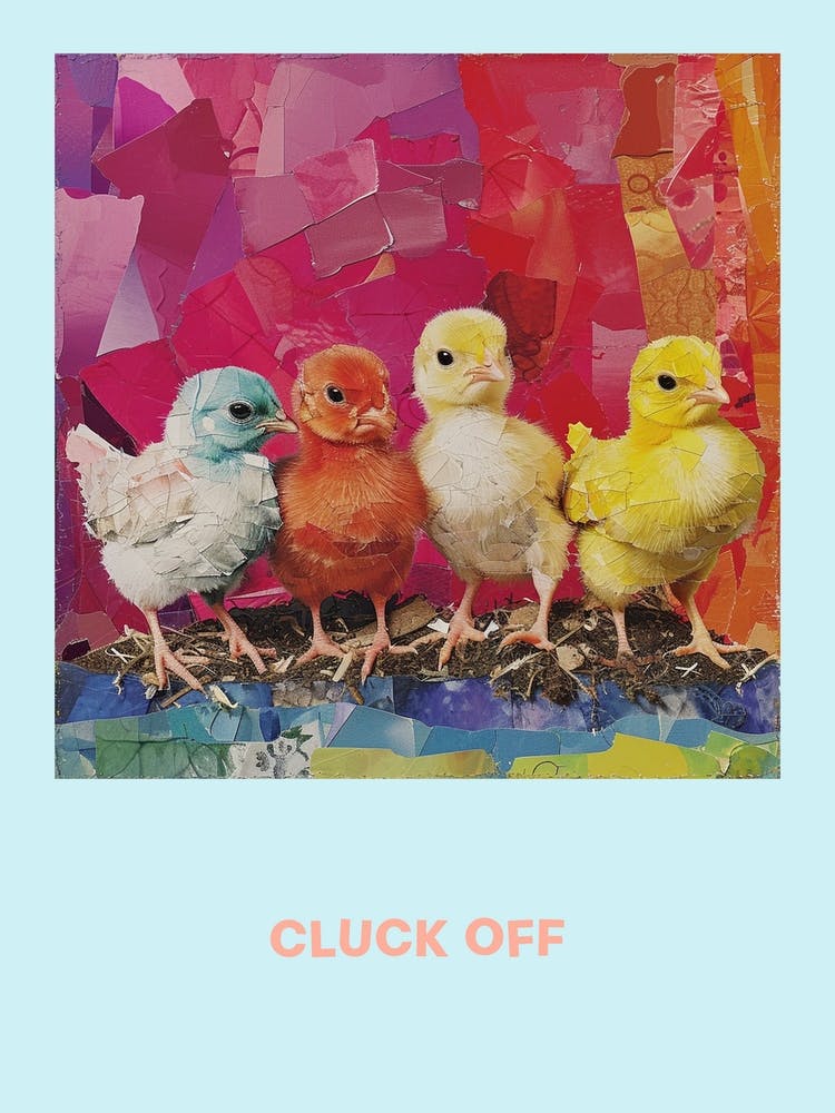 Cluck Off Chicks Poster