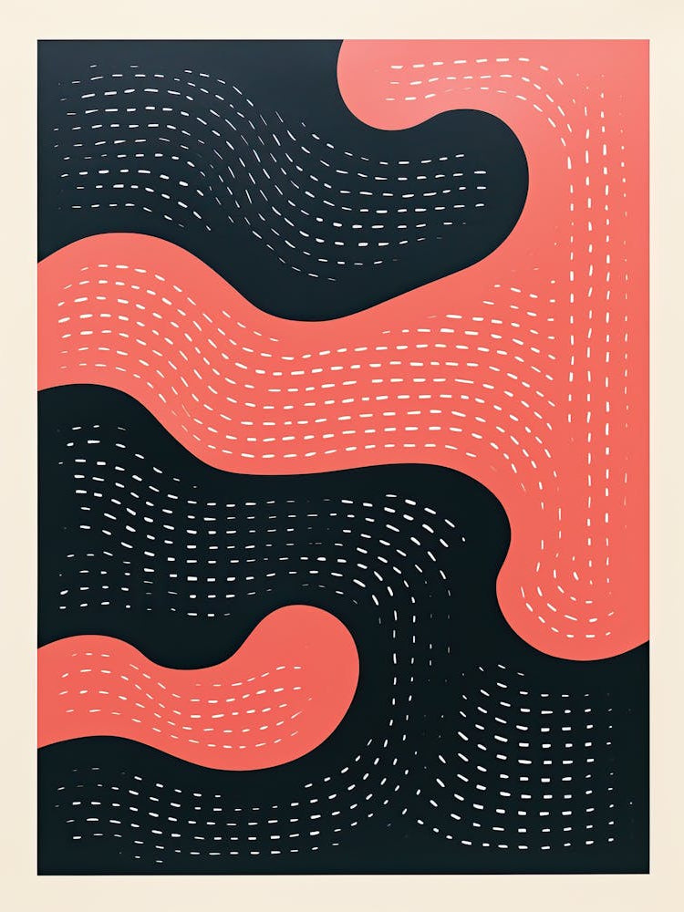 Coral Wavelengths - Underwater Psychedelic Style