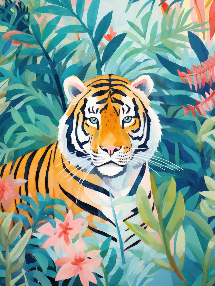 Tiger In The Jungle 16