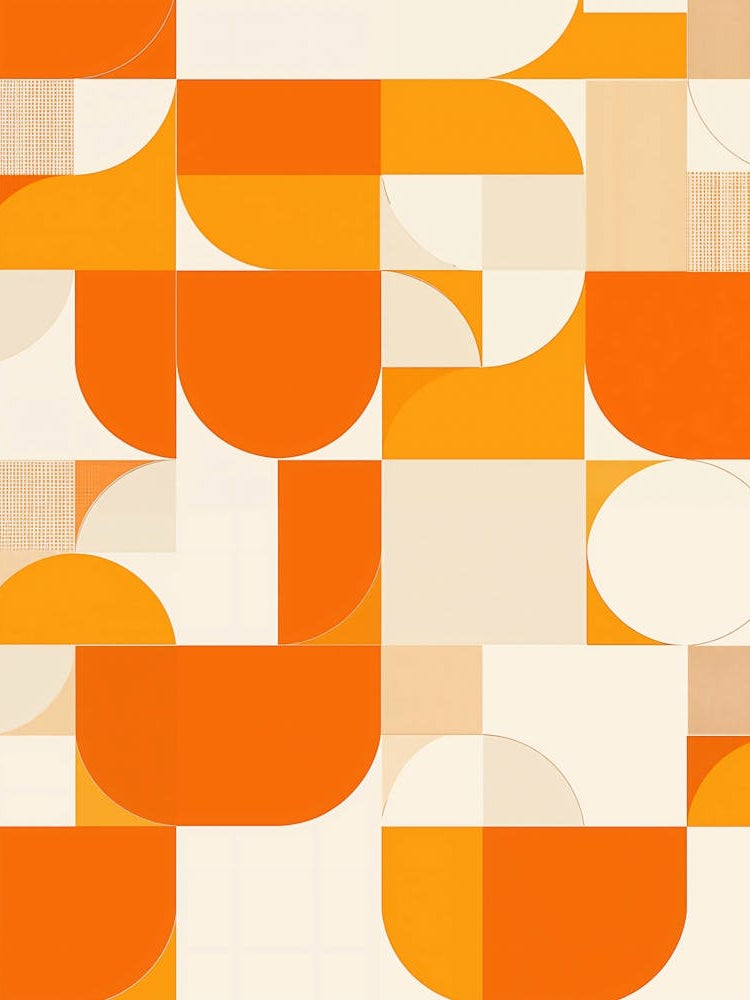 Bauhaus, Abstract Orange