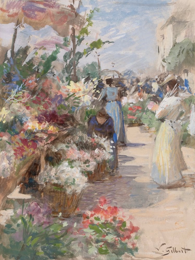 Flower Market 120