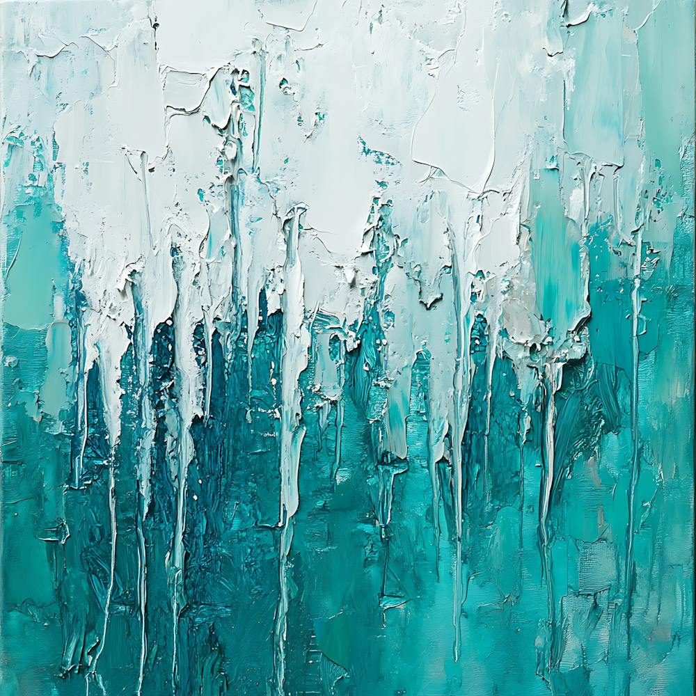 Abstract Spring Landscape Painting 8